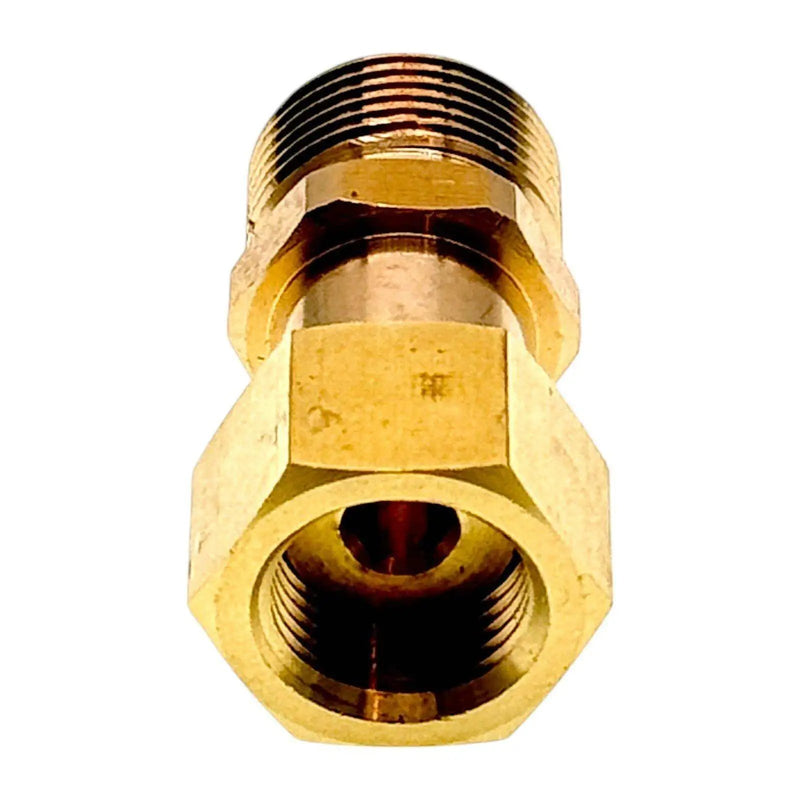 Adapter Gewinde M18 x1,5 IG auf M22 x1,5 AG Hochdruck Verbinder Nippel Zubehör - adapter-gewinde-m18-x1-5-ig-auf-m22-x1-5-ag-hochdruck-verbinder-nippel-zubehor von M&M Smartek®