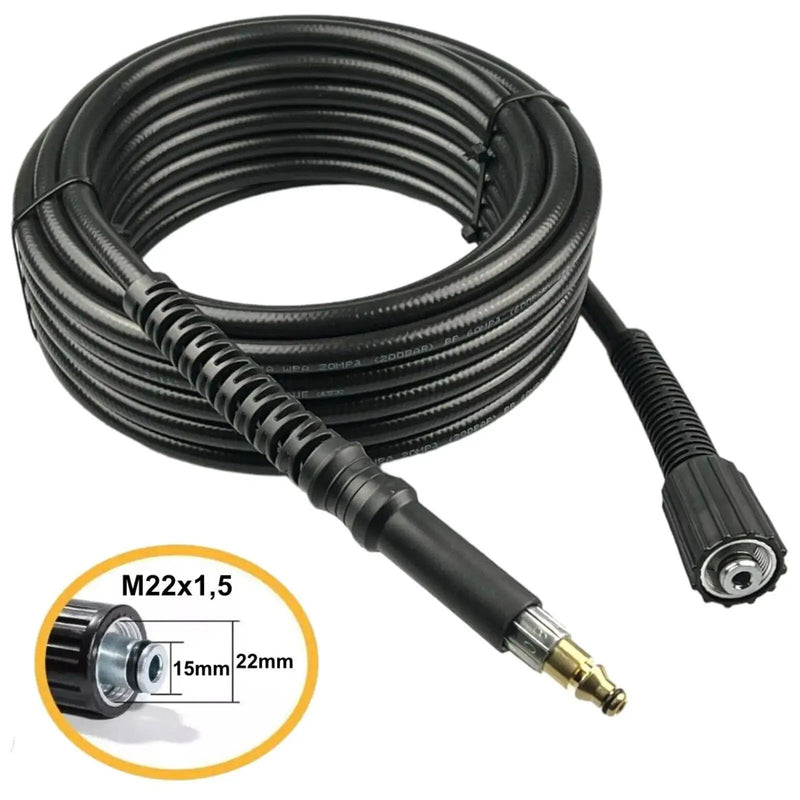 10m Hochdruckschlauch für Nilfisk, Alto HD-Reiniger Quick Connect auf M22 x1,5IG - 10m-hochdruckschlauch-fur-nilfisk-alto-hd-reiniger-quick-connect-auf-m22-x1-5ig von M&M Smartek®