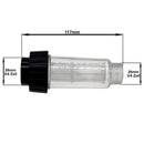 Wasserfilter Set 16mm Schnelladapter Gartenschlauch 3/4" Wasserhahn Vorfilter - wasserfilter-set-16mm-schnelladapter-gartenschlauch-3-4-wasserhahn-vorfilter von M&M Smartek®