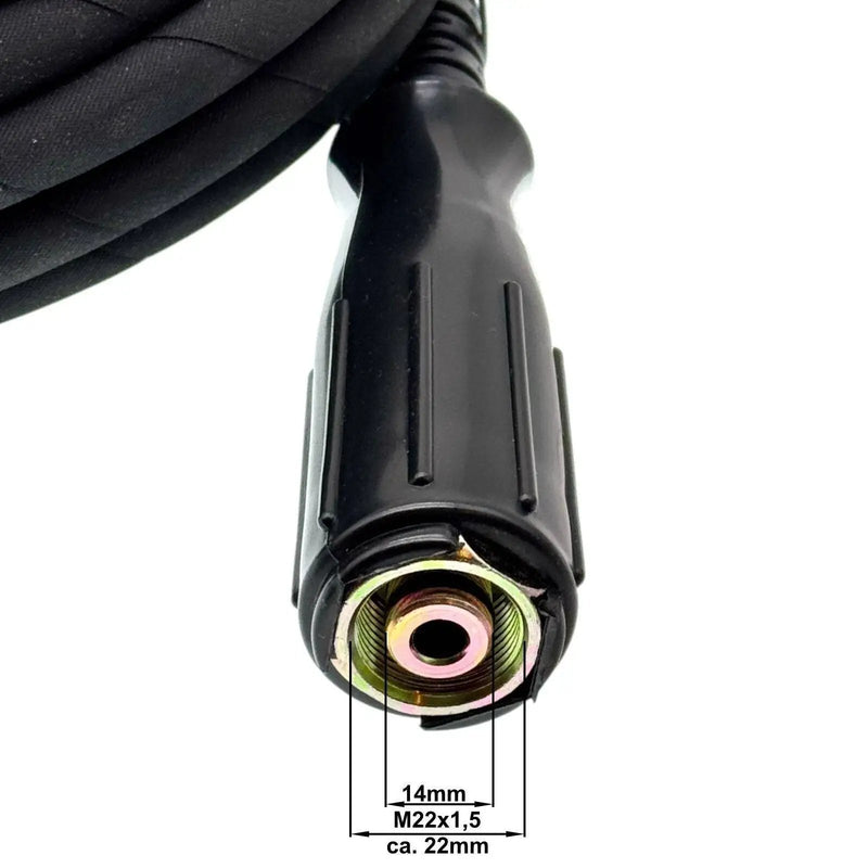 10m Hochdruckschlauch für Kärcher Kränzle Hochdruckreiniger 220 bar 2x M22 IG - 10m-hochdruckschlauch-fur-karcher-kranzle-hochdruckreiniger-220-bar-2x-m22-ig von M&M Smartek®