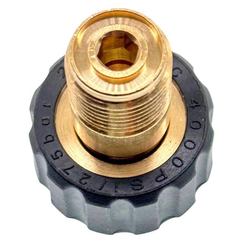 Adapter Gewinde M18 x1,5 AG auf M22 x1,5 IG Hochdruck Verbinder Nippel Kupplung - adapter-gewinde-m18-x1-5-ag-auf-m22-x1-5-ig-hochdruck-verbinder-nippel-kupplung von M&M Smartek®