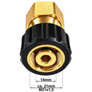 Adapter mit M21 × 1,5 Innengewinde und 14-mm-Anschlussdorn