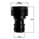 Wasserfilter Set 16mm Schnelladapter Gartenschlauch 3/4" Wasserhahn Vorfilter - wasserfilter-set-16mm-schnelladapter-gartenschlauch-3-4-wasserhahn-vorfilter von M&M Smartek®