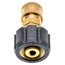 Hochdruck Adapter für HD-Reiniger M22 x1,5 IG auf 1/4" (Zoll) Schnellkupplung - hochdruck-adapter-fur-hd-reiniger-m22-x1-5-ig-auf-1-4-zoll-schnellkupplung von M&M Smartek®
