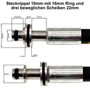 Hochdruckadapter für Kärcher mit M22-Gewinde und 10mm oder 11mm AVS-Stecknippel - hochdruckadapter-fur-karcher-mit-m22-gewinde-und-10mm-oder-11mm-avs-stecknippel von M&M Smartek®