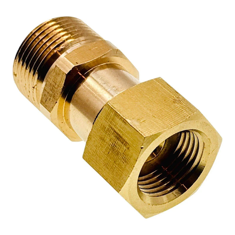 Adapter Gewinde M18 x1,5 IG auf M22 x1,5 AG Hochdruck Verbinder Nippel Zubehör - adapter-gewinde-m18-x1-5-ig-auf-m22-x1-5-ag-hochdruck-verbinder-nippel-zubehor von M&M Smartek®