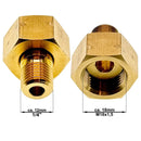Adapter Gewinde M18 x1,5 IG auf 1/4" Zoll AG Hochdruck Verbinder Nippel Zubehör - adapter-gewinde-m18-x1-5-ig-auf-1-4-zoll-ag-hochdruck-verbinder-nippel-zubehor von M&M Smartek®