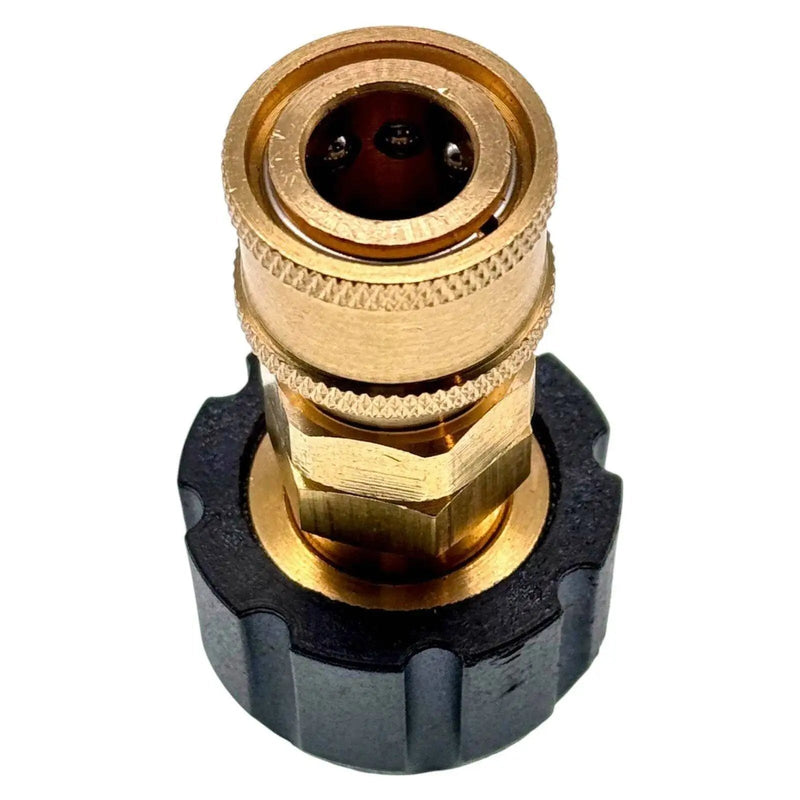 Hochdruck Adapter für HD-Reiniger M22 x1,5 IG auf 1/4" (Zoll) Schnellkupplung - hochdruck-adapter-fur-hd-reiniger-m22-x1-5-ig-auf-1-4-zoll-schnellkupplung von M&M Smartek®