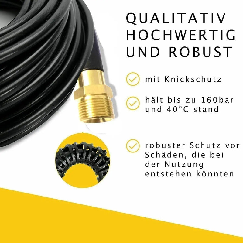 Rohrreinigungsschlauch für Kränzle DN10 Verstopfungen leicht entfernen + 2 Düsen - rohrreinigungsschlauch-fur-kranzle-dn10-verstopfungen-leicht-entfernen-2-dusen von M&M Smartek®