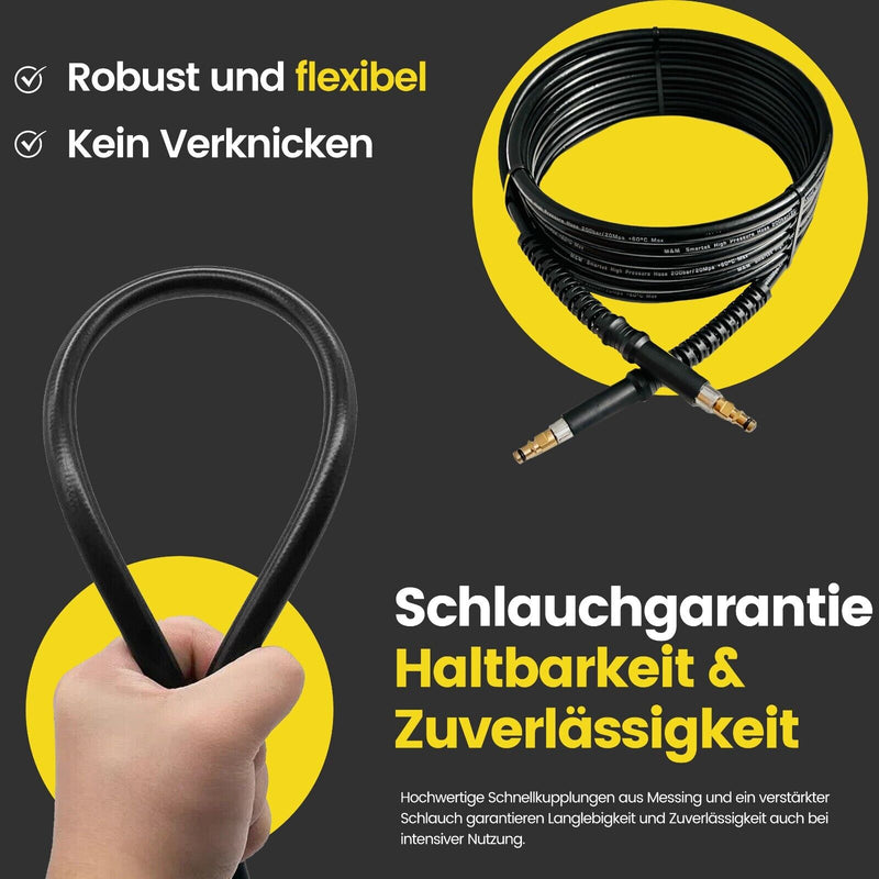 12m Hochdruckschlauch Quick Connect für Kärcher K2 - K7 2.641-721.0 200 bar 60°C