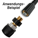 Adapter für Parkside Hochdruckreiniger mit Quick Connect M22 Außengewinde Gummi - adapter-fur-parkside-hochdruckreiniger-mit-quick-connect-m22-aussengewinde-gummi von M&M Smartek®