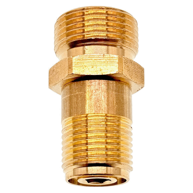 Adapter Gewinde M18 x1,5 AG auf M22 x1,5 AG Hochdruck Verbinder Nippel Kupplung - adapter-gewinde-m18-x1-5-ag-auf-m22-x1-5-ag-hochdruck-verbinder-nippel-kupplung von M&M Smartek®