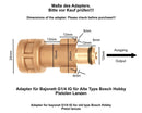 Hochdruckreiniger Adapter für Kärcher Kränzle Bosch Parkside Nilfisk B&D etc. - hochdruckreiniger-adapter-fur-karcher-kranzle-bosch-parkside-nilfisk-b-d-etc von M&M Smartek®