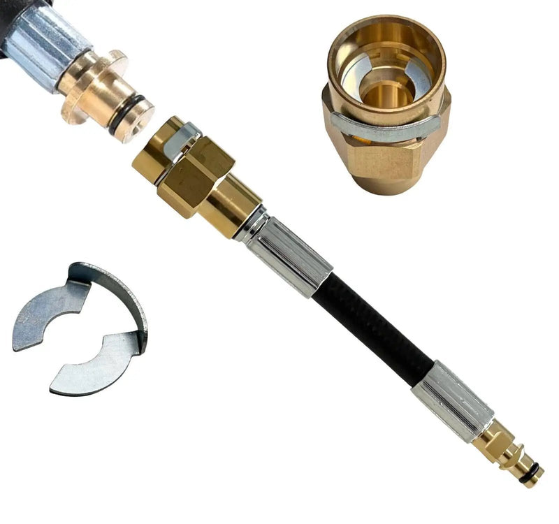Schlauchadapter für Kärcher 10mm Stecknippel mit Clip Gegenstück 1/4" M22 AG/IG - schlauchadapter-fur-karcher-10mm-stecknippel-mit-clip-gegenstuck-1-4-m22-ag-ig von M&M Smartek®