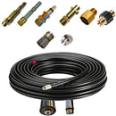 Rohrreinigungsschlauch (9-Teilig) für Kärcher Kränzle NILFISK ALTO WAP HD HDS - rohrreinigungsschlauch-9-teilig-fur-karcher-kranzle-nilfisk-alto-wap-hd-hds von M&M Smartek®