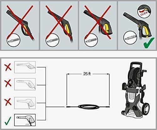 Hochdruckschlauch für Kärcher K3 - K7 2.641-721.0 + Adapter / Verlängerung NEU