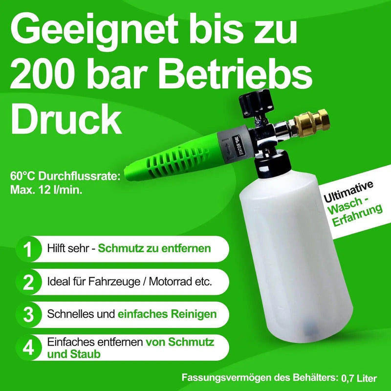 Pistole + Düsen + Schaumlanze + 30m Schlauch für Kärcher HD mit EasyL Adapter - pistole-dusen-schaumlanze-30m-schlauch-fur-karcher-hd-mit-easyl-adapter von M&M Smartek®