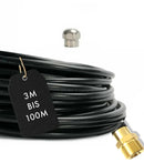 Rohrreinigungsschlauch für Kränzle M22 AG verschiedene Längen & Düsen Kanalratte - rohrreinigungsschlauch-fur-kranzle-m22-ag-verschiedene-langen-dusen-kanalratte von M&M Smartek®