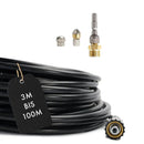 5m Rohrreinigungsschlauch für Kränzle light D10, K 1050 & X-Serie SET 4-teilig - 5m-rohrreinigungsschlauch-fur-kranzle-light-d10-k-1050-x-serie-set-4-teilig von M&M Smartek®