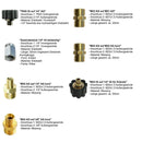 Hochdruckreiniger Adapter für Kärcher Kränzle Bosch Parkside Nilfisk B&D etc. - hochdruckreiniger-adapter-fur-karcher-kranzle-bosch-parkside-nilfisk-b-d-etc von M&M Smartek®