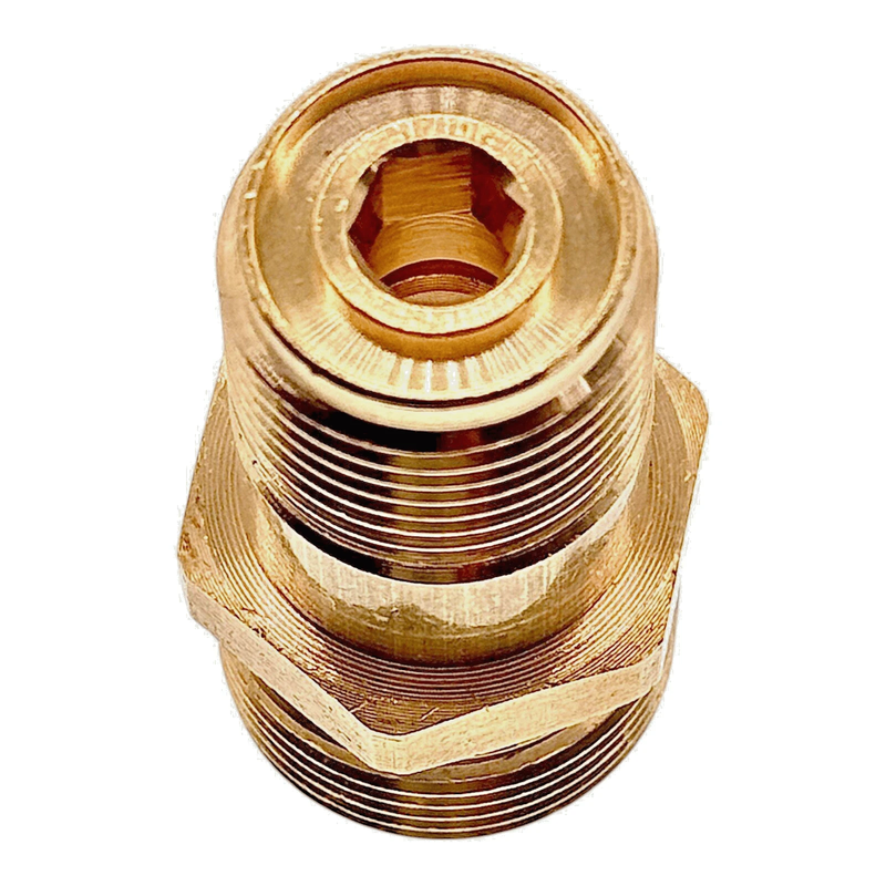 Adapter Gewinde M18 x1,5 AG auf M22 x1,5 AG Hochdruck Verbinder Nippel Kupplung - adapter-gewinde-m18-x1-5-ag-auf-m22-x1-5-ag-hochdruck-verbinder-nippel-kupplung von M&M Smartek®