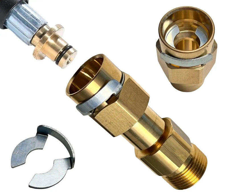 Schlauchadapter für Kärcher 10mm Stecknippel mit Clip Gegenstück 1/4" M22 AG/IG - schlauchadapter-fur-karcher-10mm-stecknippel-mit-clip-gegenstuck-1-4-m22-ag-ig von M&M Smartek®