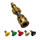 Dreckfräse 5 Düsenspitzen für Lavor Parkside Stecknippel inkl. Schnellkupplung - dreckfrase-5-dusenspitzen-fur-lavor-parkside-stecknippel-inkl-schnellkupplung von M&M Smartek®