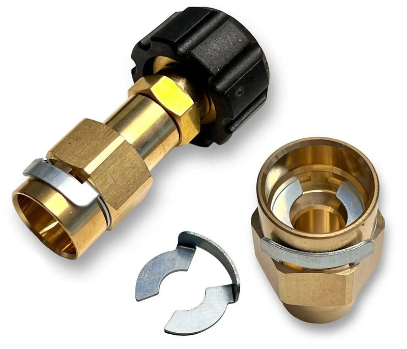 Schlauchadapter für Kärcher 10mm Stecknippel mit Clip Gegenstück 1/4" M22 AG/IG - schlauchadapter-fur-karcher-10mm-stecknippel-mit-clip-gegenstuck-1-4-m22-ag-ig von M&M Smartek®