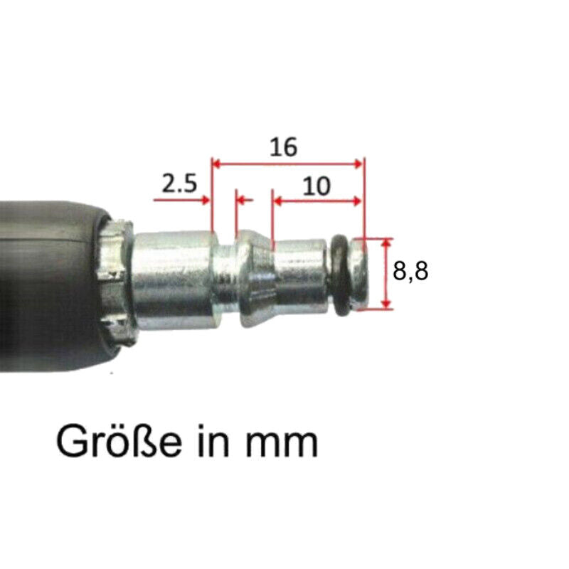 3-15 Meter Hochdruckschlauch für Black & Decker, Patriot, Bort Hochdruckreiniger