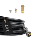 Rohrreinigungsschlauch für Kärcher Kränzle Bosch Kanalratte Abfluss 10 Meter - rohrreinigungsschlauch-fur-karcher-kranzle-bosch-kanalratte-abfluss-10-meter von M&M Smartek®