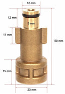 Hochdruckreiniger Adapter für Kärcher Kränzle Bosch Parkside Nilfisk B&D etc. - hochdruckreiniger-adapter-fur-karcher-kranzle-bosch-parkside-nilfisk-b-d-etc von M&M Smartek®