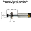 Hochdruckadapter für Kärcher mit M22-Gewinde und 10mm oder 11mm AVS-Stecknippel - hochdruckadapter-fur-karcher-mit-m22-gewinde-und-10mm-oder-11mm-avs-stecknippel von M&M Smartek®