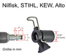 Hochdruck Schlauchadapter für Nilfisk STIHL KEW Alto auf Kärcher TR22 IG wie EasyLock - schlauchadapter-nilfisk-stihl-kew-auf-karcher-tr22-ig von M&M Smartek®