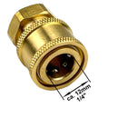 Schlauchverbinder Schnellkupplung für Kärcher Bosch Nilfisk Parkside auf M22 - schlauchverbinder-schnellkupplung-fur-karcher-bosch-nilfisk-parkside-auf-m22 von M&M Smartek®