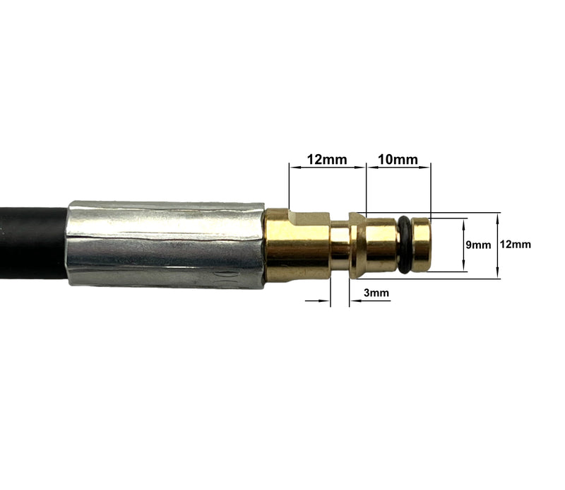 Quick Connect M22 Click Adapter passend für Kärcher und Workzone Stecknippel