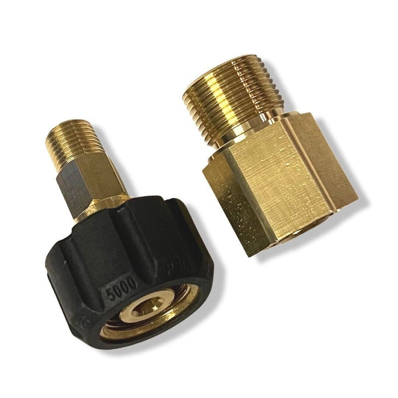 Adapter wie Easy!Lock TR22 IG auf Adapter mit 1/4" AG kompatibel zu Kärcher