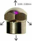 SET spitz Rohrreinigungsdüse 1/4" starr & rotierend Rohrreinigungsschlauch - set-spitz-rohrreinigungsduse-1-4-starr-rotierend-rohrreinigungsschlauch von M&M Smartek®