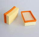 5 Stück Flachfilter für KÄRCHER - ersetzt Original Filter wie 2.863-005.0 - 5x-original-flachfilter-fur-karcher-wie-2-863-005-0-mv-4-5-6-p-wd4-premium-set von M&M Smartek®