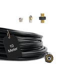 10 m Rohrreinigungsschlauch Set PROFESSIONAL 4-teilig für Kärcher Kränzle HD HDS - 10-m-rohrreinigungsschlauch-set-professional-4-teilig-fur-karcher-kranzle-hd-hds von M&M Smartek®