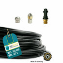 50m Rohrreinigungsschlauch Set 4teilig zur Rohr Rohrreinigung Abfluss Kanalratte - 50m-rohrreinigungsschlauch-set-4teilig-zur-rohr-rohrreinigung-abfluss-kanalratte von M&M Smartek®