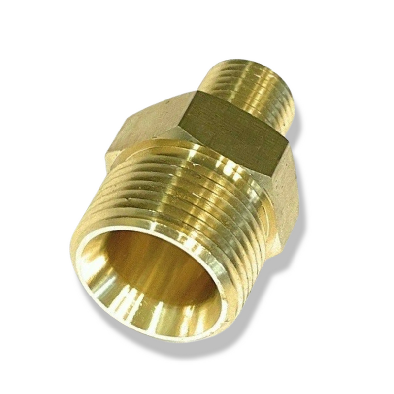 Adapter Nippel M22 x1,5 AG x 1/4" AG für Kärcher Nilfisk Alto Hochdruckreiniger