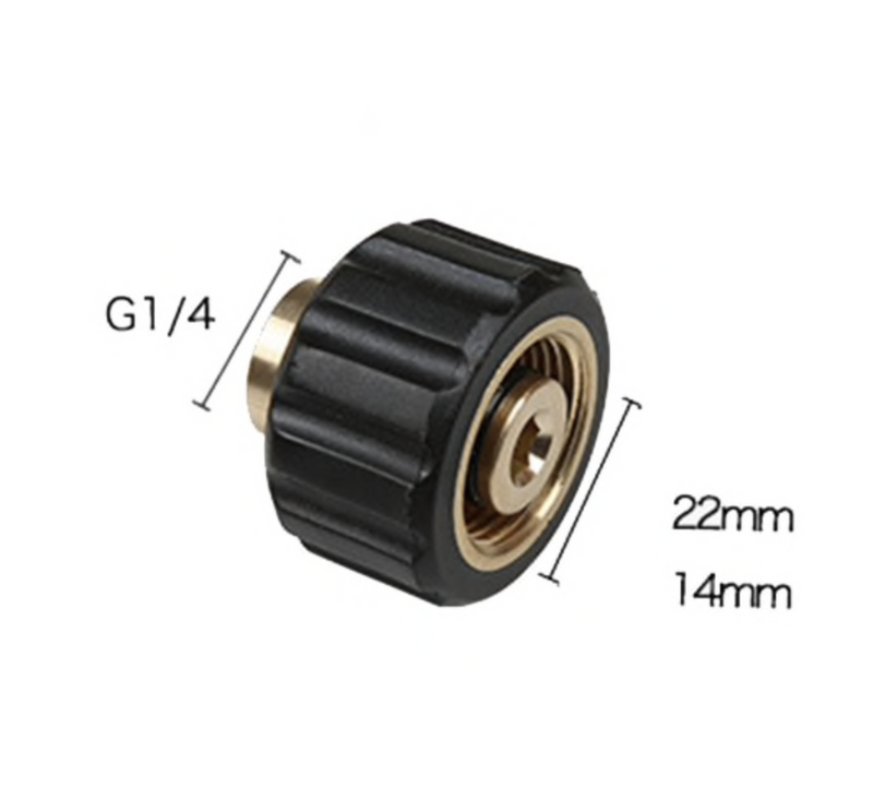 Adapter für Kärcher HD für Schaumlanze Schaumkanone Schaumdüse für 1 Liter Düse