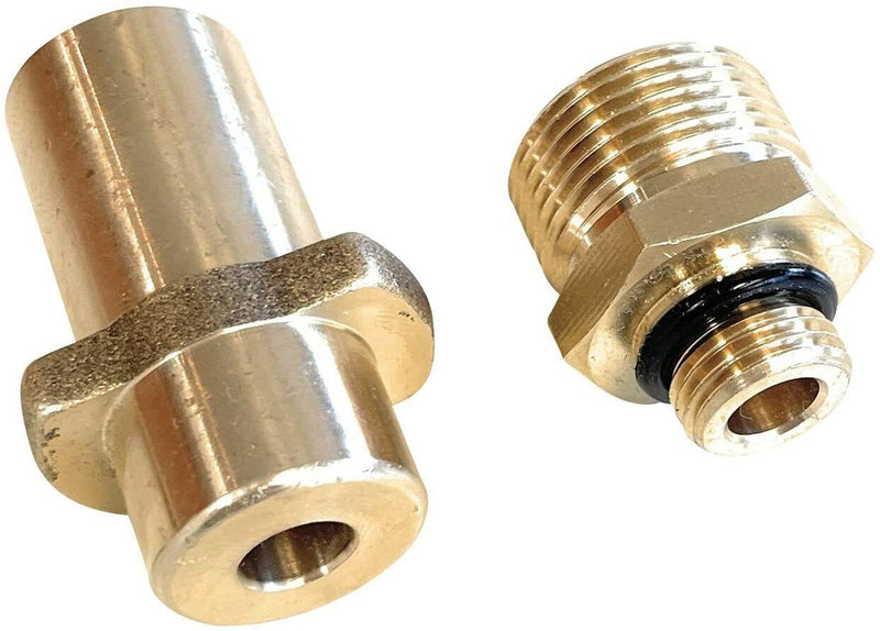 Bajonett Adapter M22 x 1.5 AG Messing für Kärcher K2 -K7 Home & Garden 2-teilig