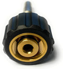 Stecknippel Adapter Kupplung D10 für Kränzle Nilfisk Profi auf M22 IG Kärcher - stecknippel-adapter-kupplung-d10-fur-kranzle-nilfisk-profi-auf-m22-ig-karcher von M&M Smartek®