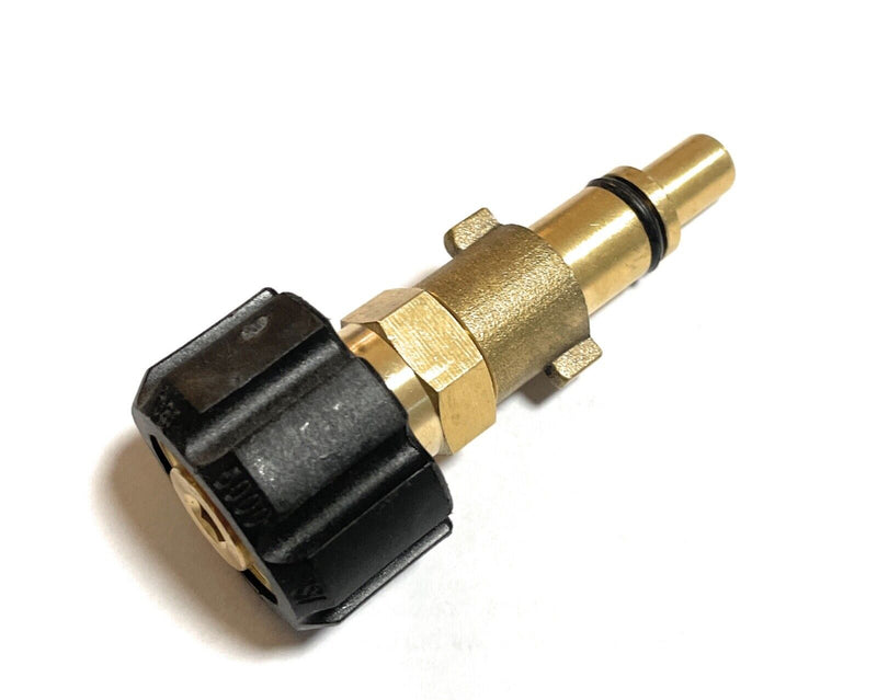 Adapter von Nilfisk Hobby Messing Bajonett auf M22x1,5 IG