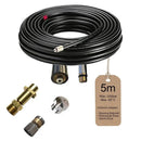 5m Rohrreinigungsschlauch für Kärcher + Bajonett + 2 Düsen Hochdruckreiniger - 5m-rohrreinigungsschlauch-fur-karcher-bajonett-2-dusen-hochdruckreiniger von M&M Smartek®