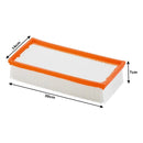 Filter Flachfalten für Kärcher NT 65/2 AP Tact Te Me Eco NT 72/2 IVC 6.904-283.0 - filter-flachfalten-fur-karcher-nt-65-2-ap-tact-te-me-eco-nt-72-2-ivc-6-904-283-0 von M&M Smartek®