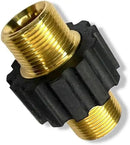 Adapter für Kärcher Doppelnippel M22 AG Schlauchverbinder Schlauch Verlängerung - adapter-fur-karcher-doppelnippel-m22-ag-schlauchverbinder-schlauch-verlangerung von M&M Smartek®