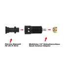 Adapter für Kärcher auf 1/4'' Zoll Hochdruckreiniger Schaumpistole Quick Connect - adapter-fur-karcher-auf-1-4-zoll-hochdruckreiniger-schaumpistole-quick-connect von M&M Smartek®