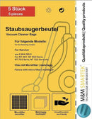 5 Staubsaugerbeutel für Kärcher NT 48/1 NT 65/2 NT 70/2 NT 72/2 6.904-285.0 - 5-staubsaugerbeutel-fur-karcher-nt-48-1-nt-65-2-nt-70-2-nt-72-2-6-904-285-0 von M&M Smartek®